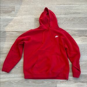 Nike Men's Hoodie in Bold Red XL